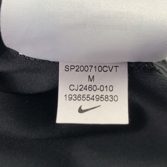 Nike Pro Tank Top Womens Medium Black Dri-Fit Abstract Print Performance Swoosh - Picture 11 of 11